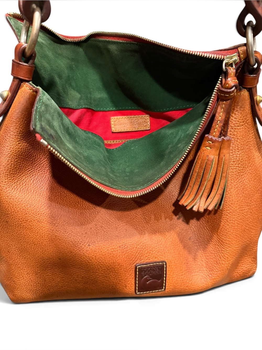 Dooney & Bourke Florentine Twist Strap Hobo Bag - Picture 11 of 17